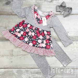 I Love Poppies Pant Set